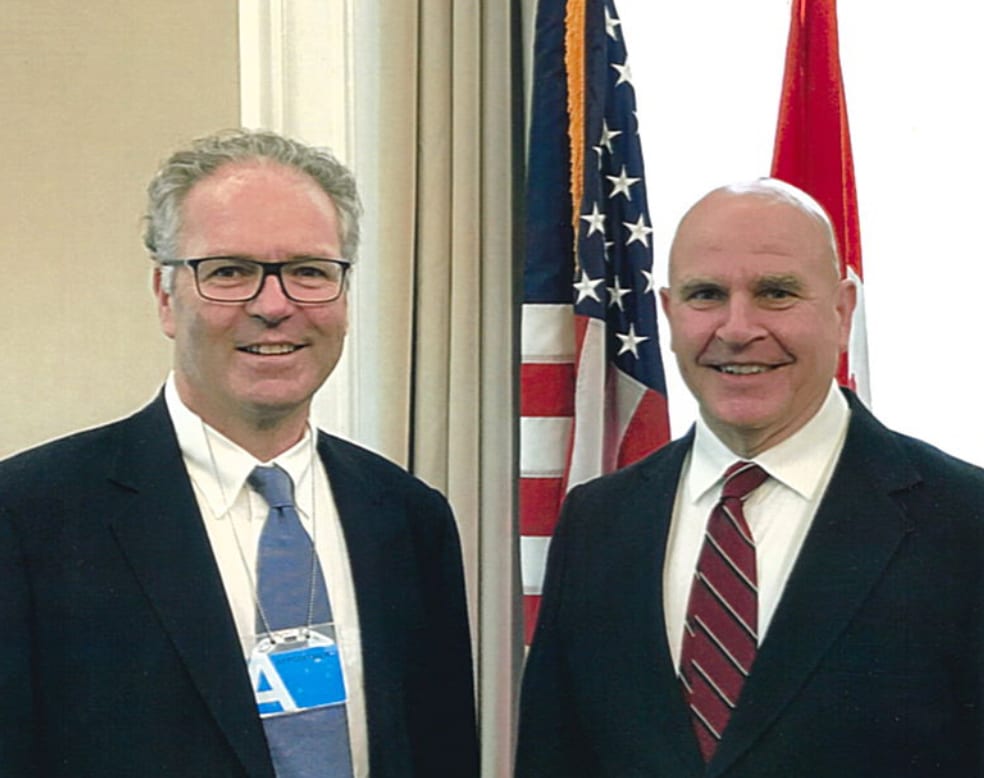 With General H.R. McMaster at The White House